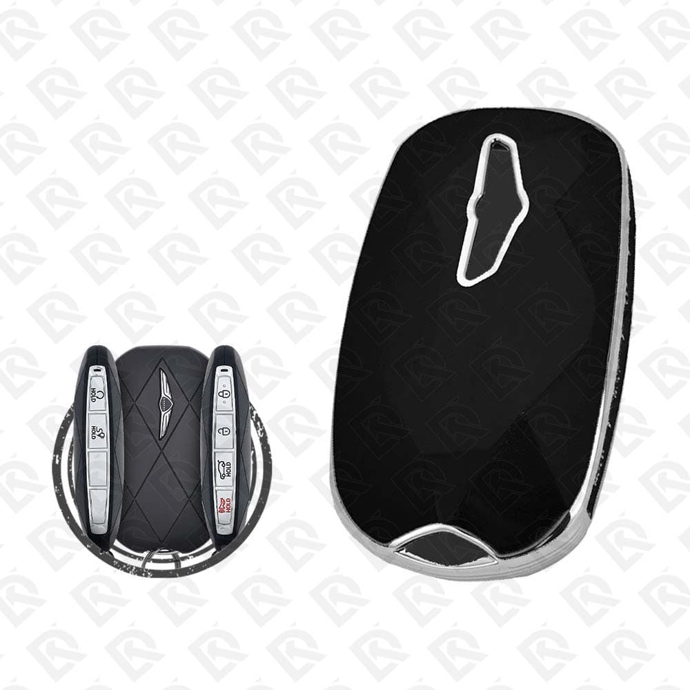 GENESIS SMART TPU SHELL 6BUTTONS  -  BLACK CHROME 