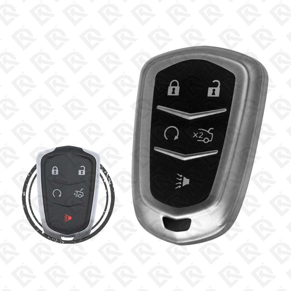 CADILLAC SMART TPU SHELL 5BUTTONS - BLACK METAL