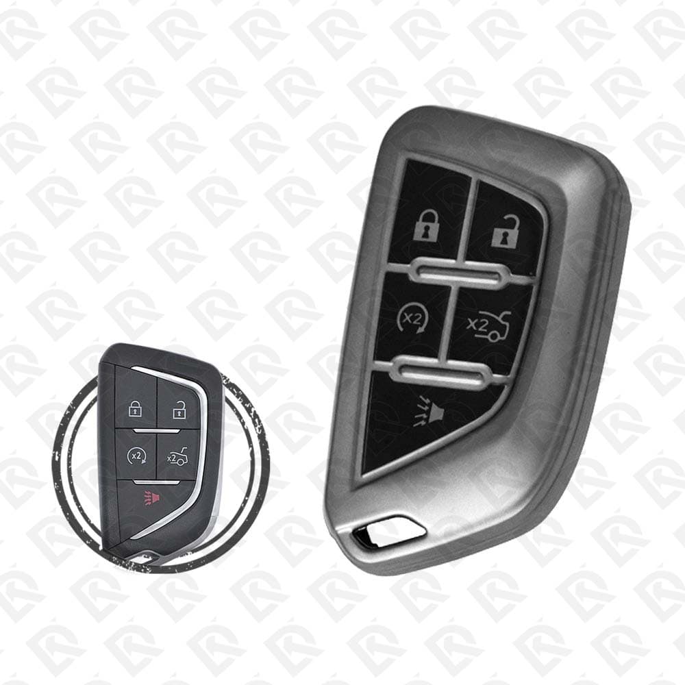 CADILLAC SMART TPU SHELL 5BUTTONS - BLACK METAL