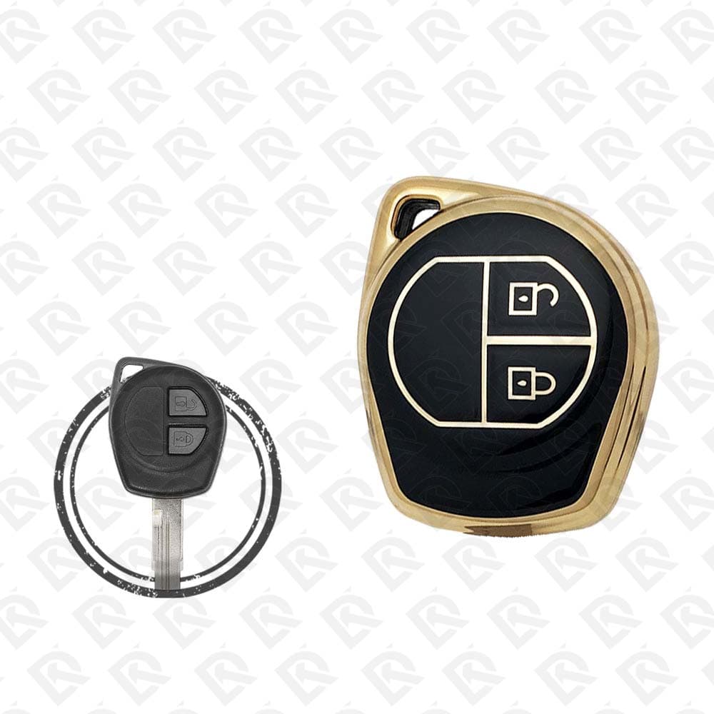 SUZUKI TPU SHELL 2BUTTONS - BLACK GOLD