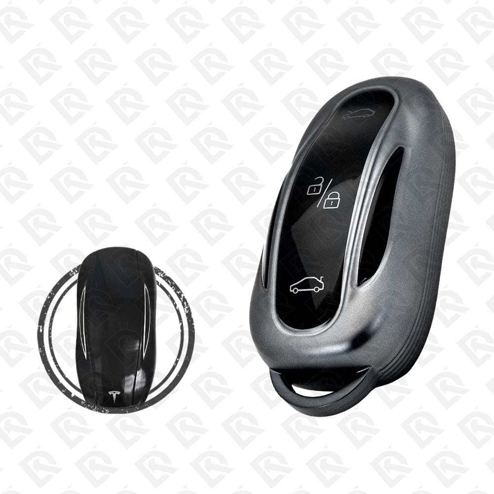  TESLA TPU SHELL 3B -  BLACK METAL