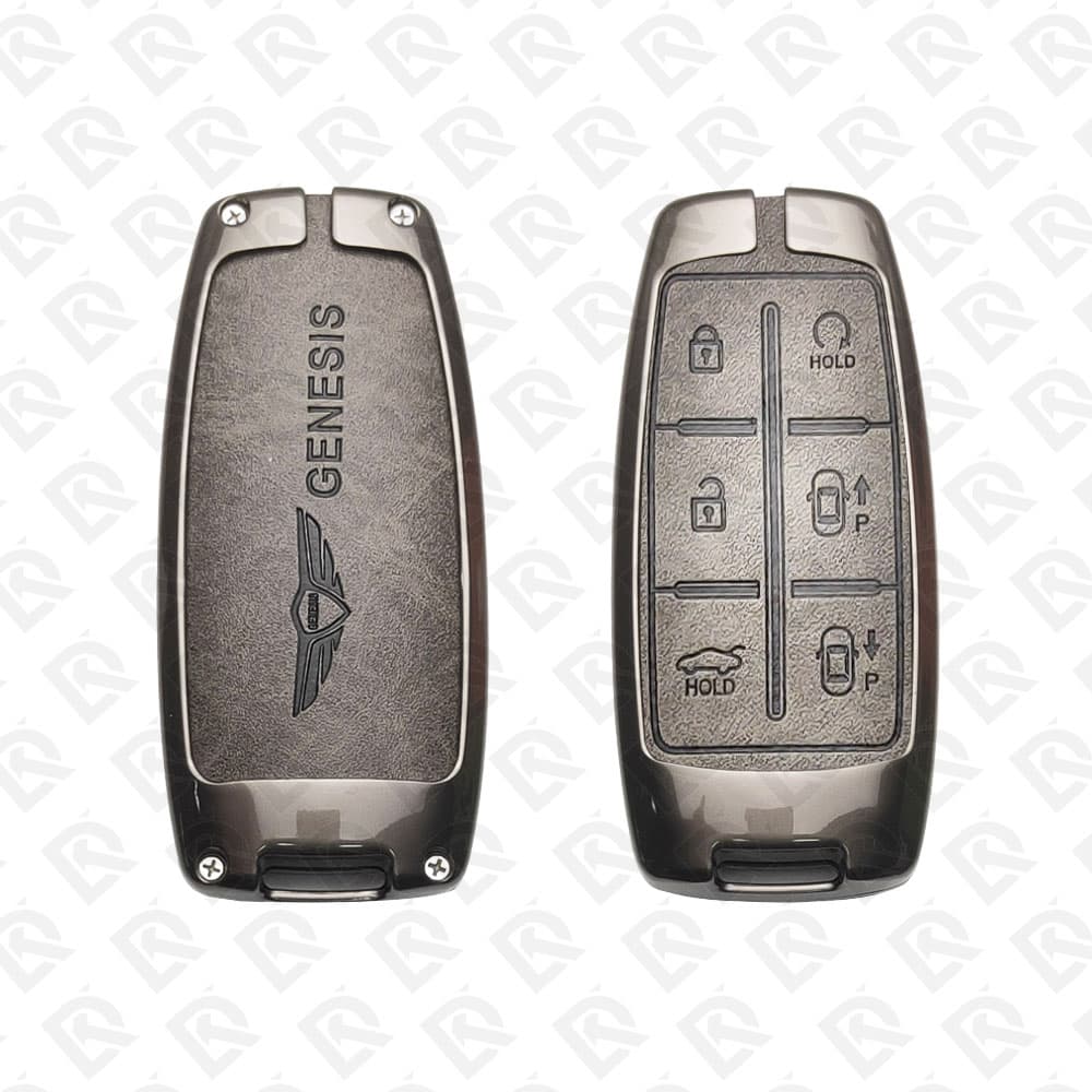 GENESIS ZINC METAL AND LEATHER COVER 6B