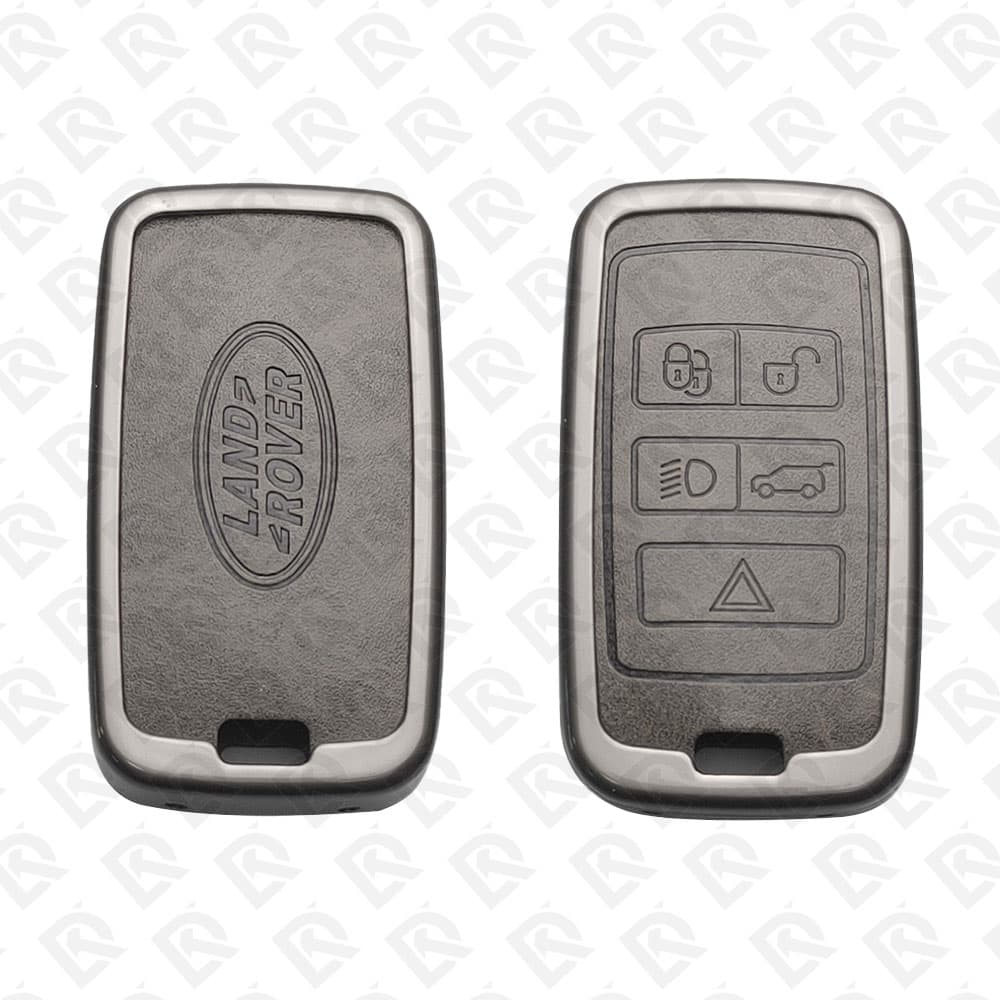 LAND ROVER ZINC ALLOY LEATHER TPU CAR KEY CASE PROTECT ACCESSORIES 5BUTTONS